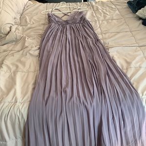 Lavender maxi dress/prom dress